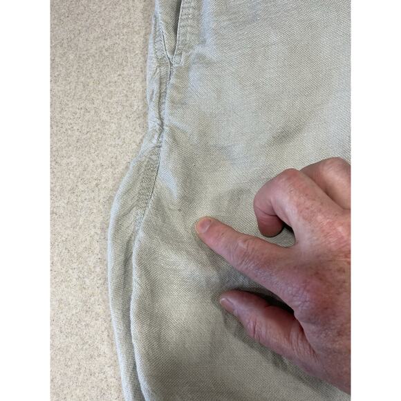 Tommy Bahama Men’s Sz XL Linen Blend Beach Shorts Beige Vacation Casual Wear - Picture 12 of 12